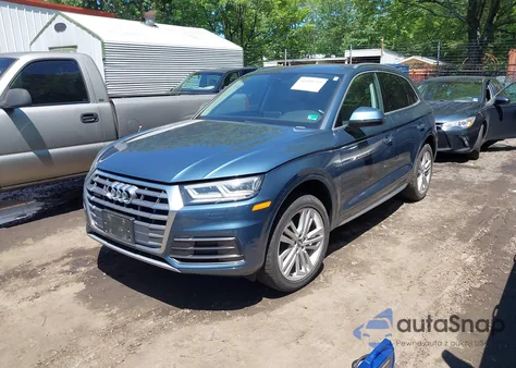 2018 Audi Q5 2.0T Premium/2.0T Tech Premium из США, поврежденный, VIN WA1BNAFY5J2105923
